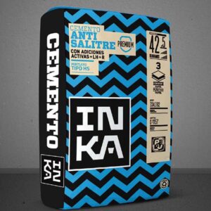 CEMENTO INKA ANTI SALITRE BOLSA AZUL X42.5KG