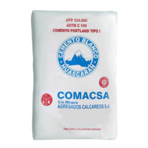 CEMENTO BLANCO HUASCARAN X BOLSA 25KG